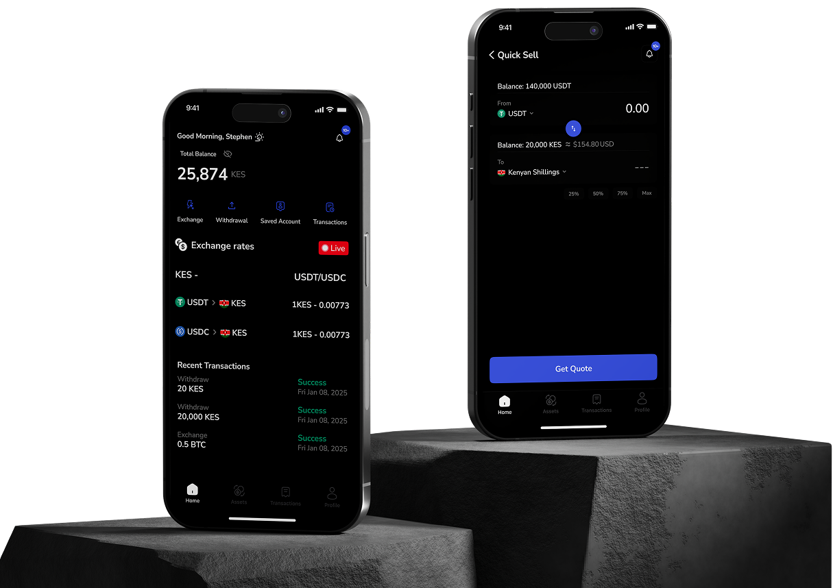 Convert Crypto to Kenyan Shillings Instantly | M-PESA Off-Ramp – ZendWallet
