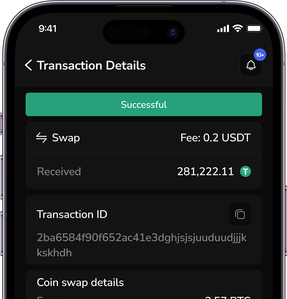 BTC to USDT: Convert Bitcoin BTC to Tether USDT/ Swap BTC to USDT on  ZendWallet